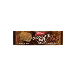 MALIBAN CHOCOLATE PUFF BISCUIT 200g (මැලිබන් චොකලට් පෆ් බිස්කට් 200g )