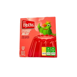 MOTHA STRAWBERRY JELLY 100g ( මෝතා ස්ට්‍රෝබෙරි ජෙලි 100g )