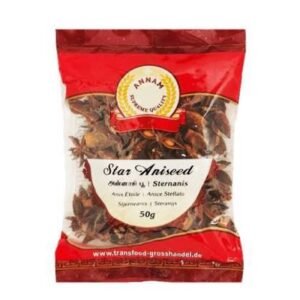 ANNAM STAR ANISEEDS 50g ( තරු අසමෝදගම් මල් 50g )