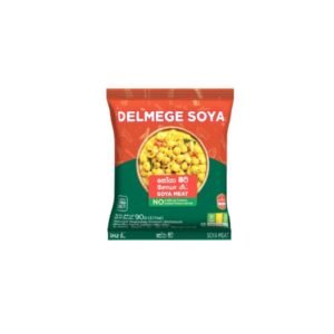 TVP DELMEGE SOYA REGULAR 90g ( ඩෙල්මේජ් ස්වාභාවික එළවළු ප්‍රෝටීන් රස සෝයා මීට් 90g )