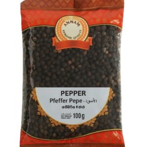 ANNAM BLACK PEPPER SEEDS 100g (අන්නම් ගම්මිරිස් ඇට 100g)