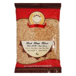 ANNAM RED RAW RICE 1Kg (අන්නම් රතු කැකුළු හාල් 1Kg)