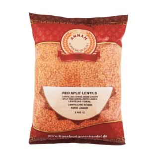 ANNAM RED SPLIT LENTILS 2Kg  (අන්නම් රතු පරිප්පු 2Kg)