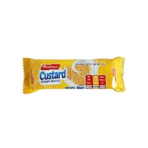 MALIBAN CUSTARD CREAM BISCUIT 100g (මැලිබන් කස්ටඩ් ක්‍රීම් බිස්කට් 100g)