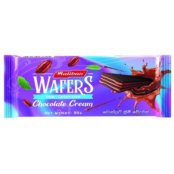 MALIBAN CHOCOLATE WAFERS 100g (මැලිබන් චොකලට් වේෆස් 100g)