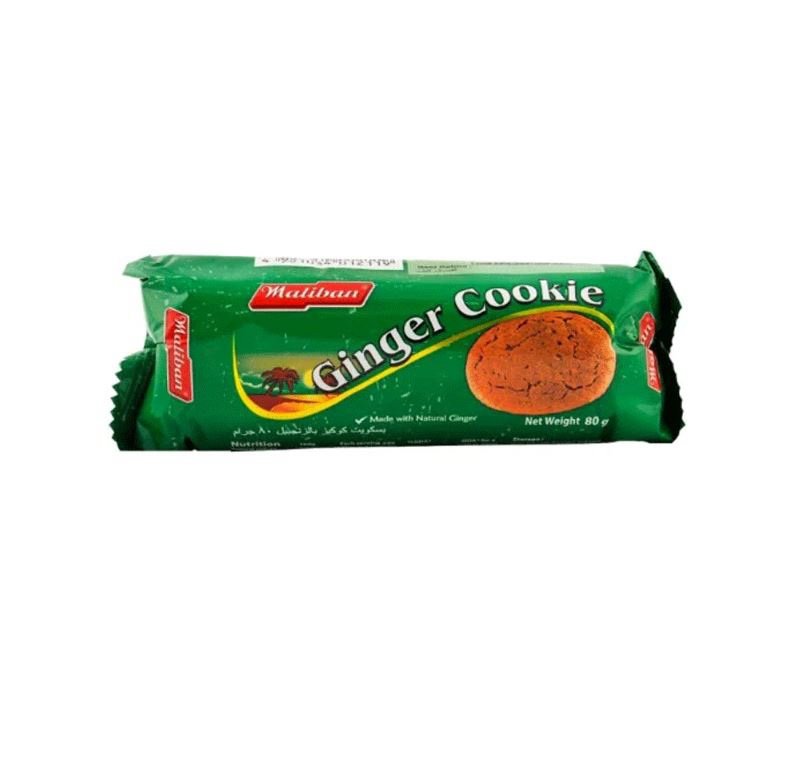 MALIBAN GINGER BISCUIT 80g (මැලිබන් ඉඟුරු බිස්කට් 80g)